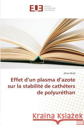 Effet d'un plasma d'azote sur la stabilité de cathéters de polyuréthan