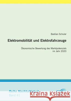 Elektromobilität und Elektrofahrzeuge: Ökonomische Bewertung des Marktpotenzials im Jahr 2020