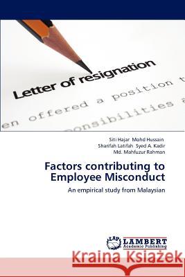 Factors Contributing to Employee Misconduct