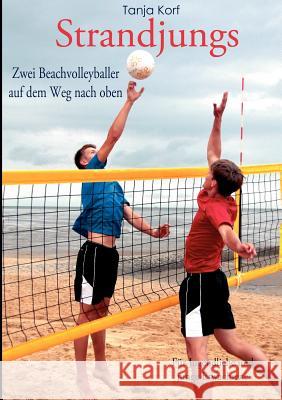 Strandjungs: Zwei Beachvolleyballer auf dem Weg nach oben