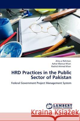 Hrd Practices in the Public Sector of Pakistan