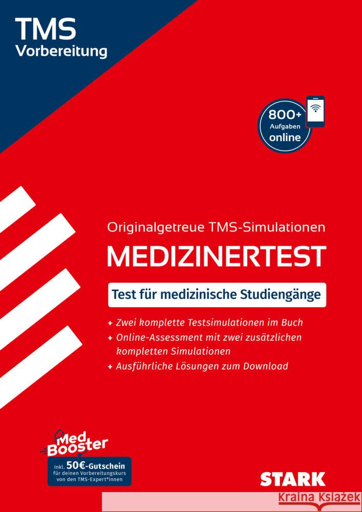 STARK Testsimulationen TMS 2024 - Testaufgaben mit Lösungen, m. 1 Buch, m. 1 Beilage