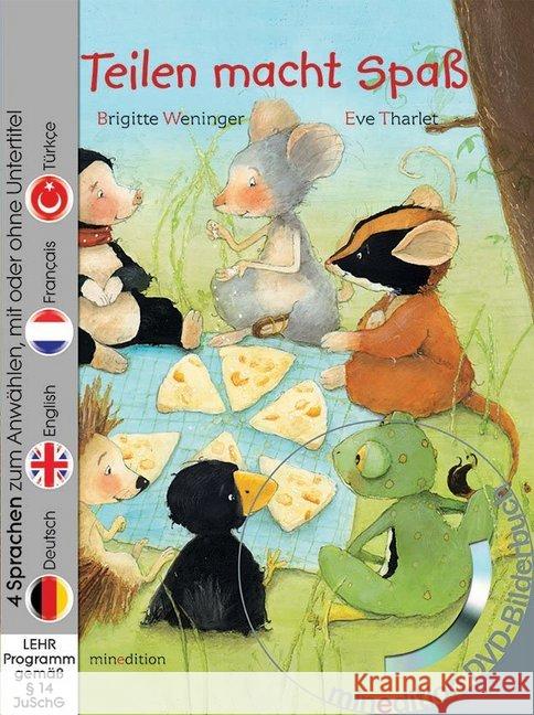 Teilen macht Spaß, m. DVD : 4 Sprachen zum Anwählen, mit oder ohne Untertitel: Deutsch, Englisch, Französisch, Türkisch
