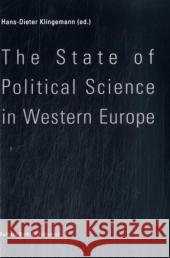 The State of Political Science in Western Europe