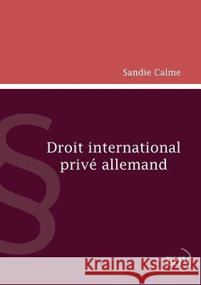Droit International Prive Allemand