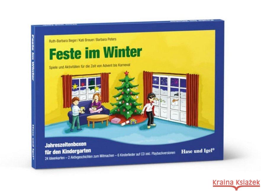 Feste im Winter, m. Audio-CD : Spiele und Aktivitäten für die Zeit von Advent bis Karneval