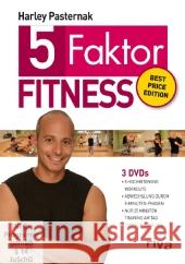 5-Faktor-Fitness, 3 DVDs (Best Price Edition) : 5 hochintensive Workouts, Abwechslung durch 5-Minuten-Phasen; Nur 25 Minuten am Tag; Topfit in 5 Wochen