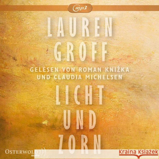 Licht und Zorn, 2 MP3-CDs : Ungekürzte Lesung