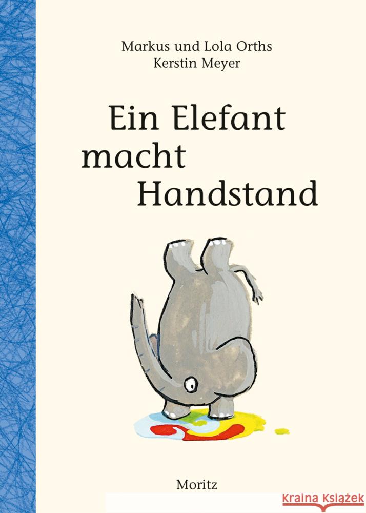 Ein Elefant macht Handstand