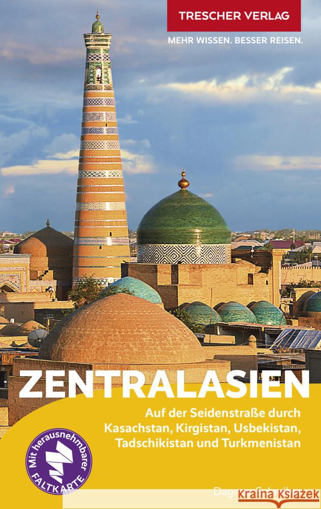 TRESCHER Reiseführer Zentralasien, m. 1 Karte