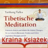 Tibetische Meditation, 1 Audio-CD : Praktische Lehren und Schritt-für-Schritt-Übungen für ein Leben in Harmonie, Frieden und Glück