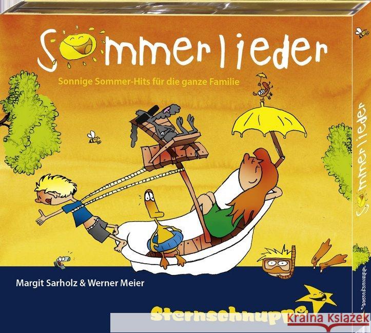 Sommerlieder, 1 Audio-CD : Hits für heiße Tage, spritzig, witzig, wasserdicht