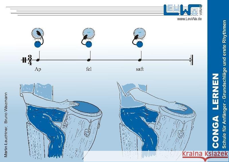 Conga lernen : Schule für Anfänger - Grundschläge und erste Rhythmen