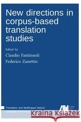 New directions in corpus-based translation studies