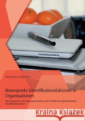 Brennpunkt Identifikationsfaktoren in Organisationen: Die Kongruenz von Organisationskultur und Leitbild als organisationaler Identifikationsfaktor