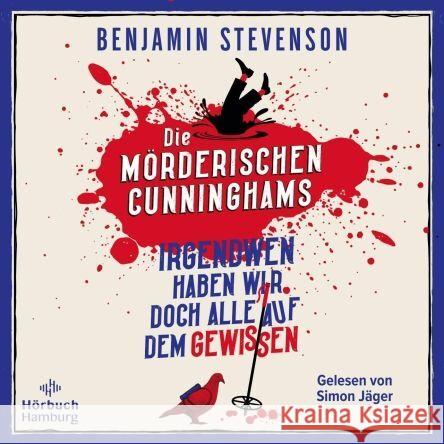 Die mörderischen Cunninghams, 2 Audio-CD, 2 MP3