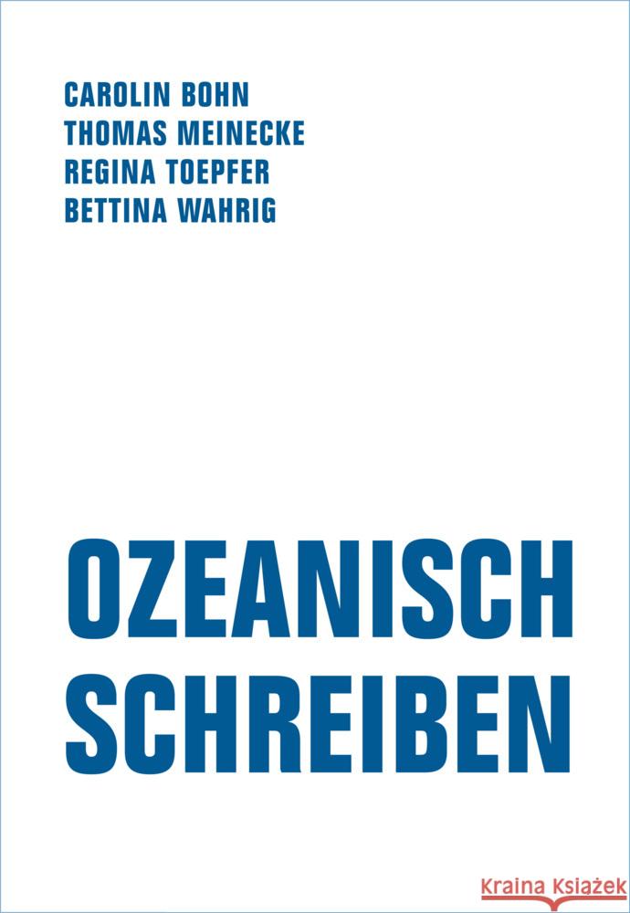 Ozeanisch Schreiben