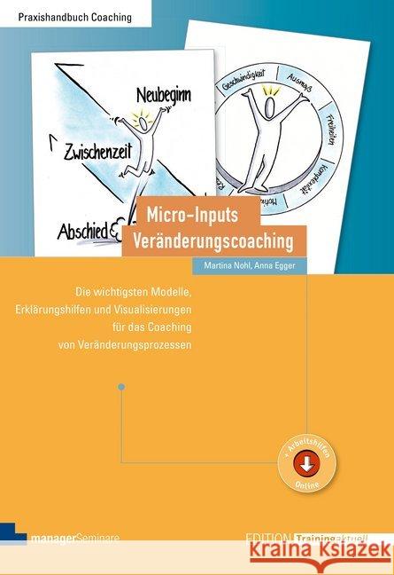 Micro-Inputs Veränderungscoaching : Die wichtigsten Modelle, Erklärungshilfen und Visualisierungen für das Coaching von Veränderungsprozessen. Mit Online-Angebot