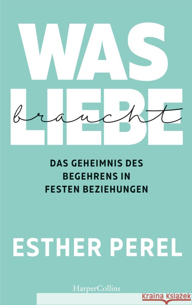 Was Liebe braucht : Das Geheimnis des Begehrens in festen Beziehungen