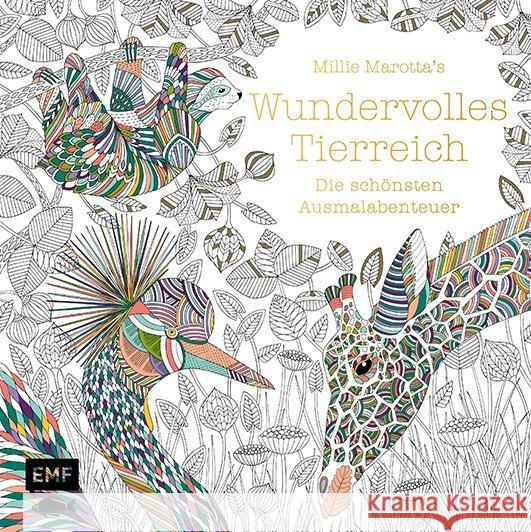 Millie Marotta's Wundervolles Tierreich - Die schönsten Ausmalabenteuer