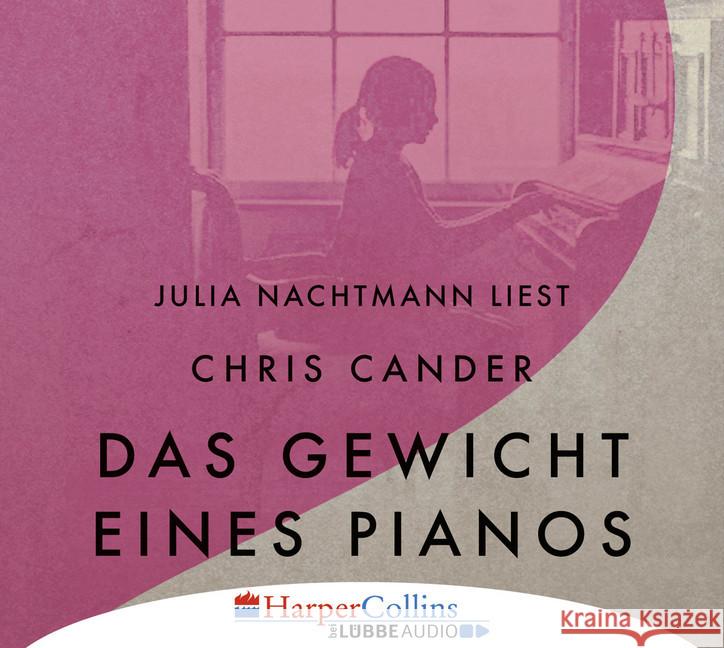 Das Gewicht eines Pianos, 6 Audio-CDs : CD Standard Audio Format, Lesung. Gekürzte Ausgabe