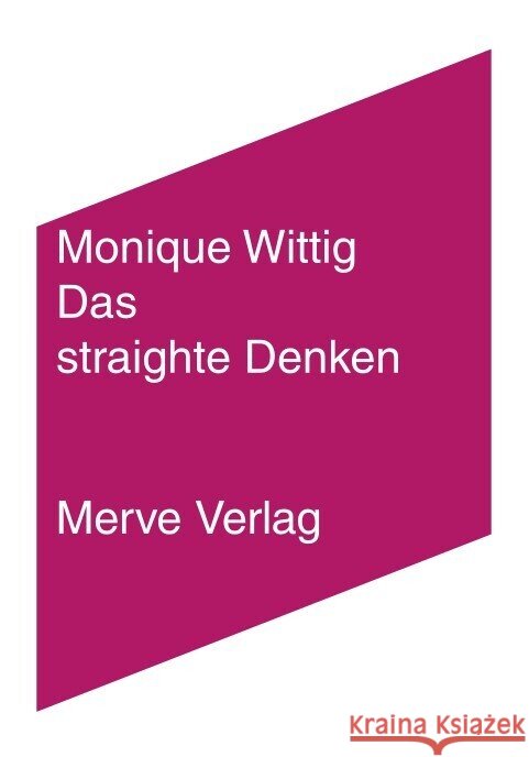 Das straighte Denken