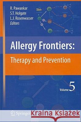 Allergy Frontiers: Therapy and Prevention