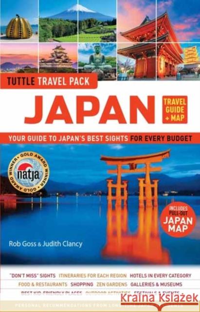 Japan Travel Guide & Map Tuttle Travel Pack: Your Guide to Japan's Best Sights for Every Budget (Includes Pull-Out Japan Map)