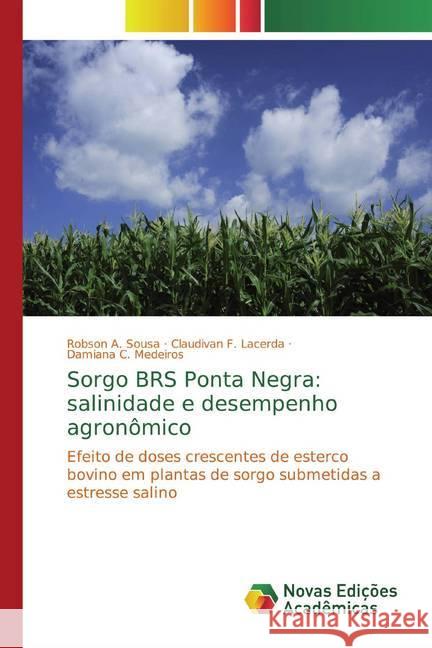 Sorgo BRS Ponta Negra: salinidade e desempenho agronômico : Efeito de doses crescentes de esterco bovino em plantas de sorgo submetidas a estresse salino