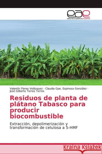 Residuos de planta de plátano Tabasco para producir biocombustible : Extracción, depolimerización y transformación de celulosa a 5-HMF