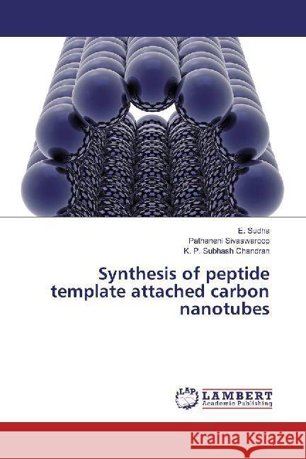 Synthesis of peptide template attached carbon nanotubes