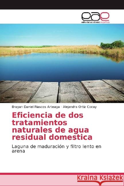 Eficiencia de dos tratamientos naturales de agua residual domestica : Laguna de maduración y filtro lento en arena