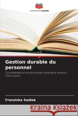 Gestion durable du personnel