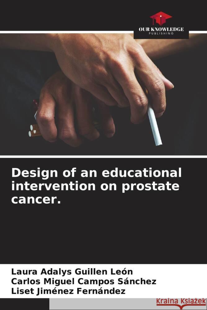 Design of an educational intervention on prostate cancer.