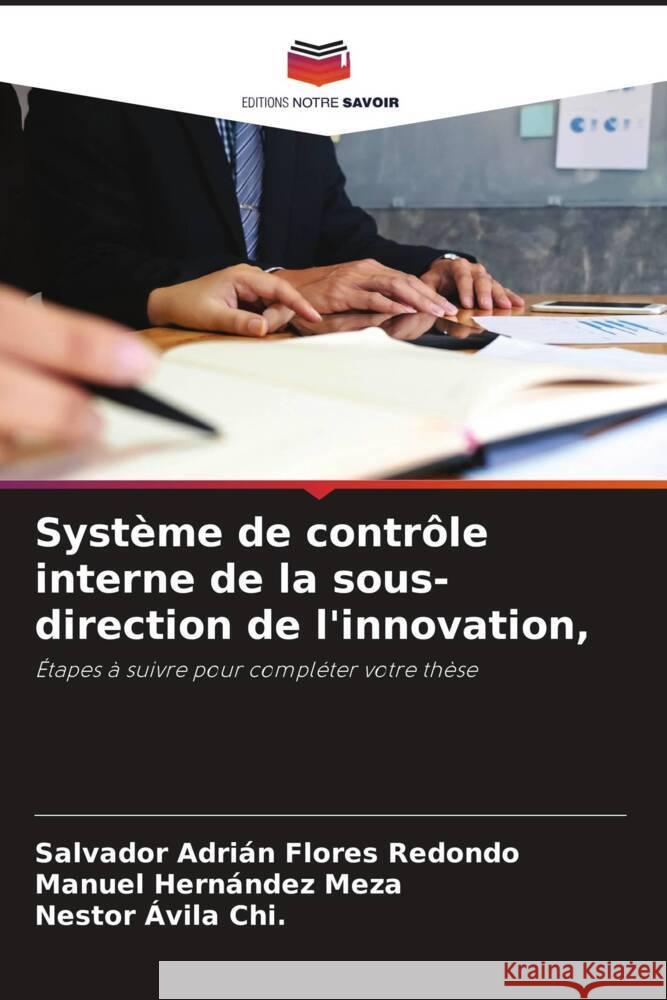 Système de contrôle interne de la sous-direction de l'innovation,