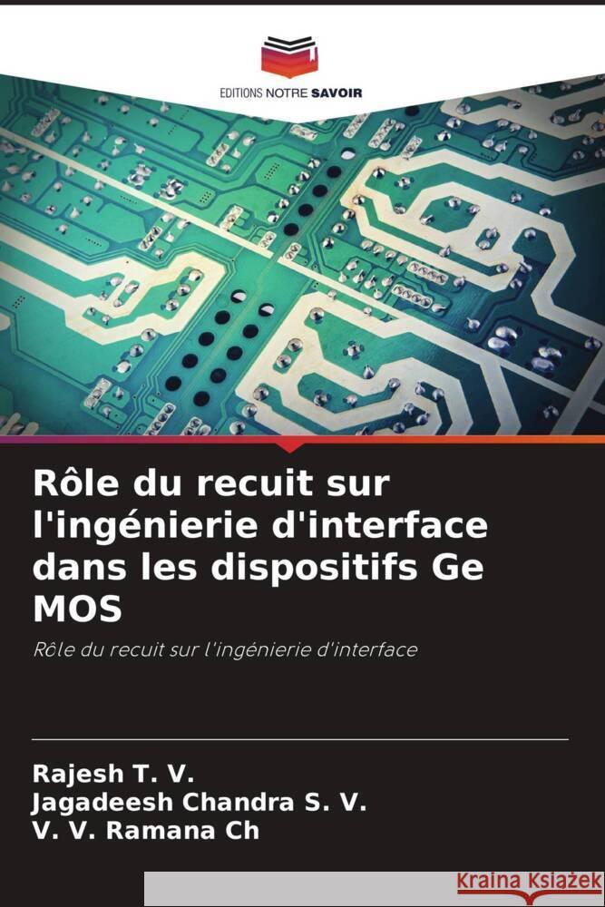 Rôle du recuit sur l'ingénierie d'interface dans les dispositifs Ge MOS