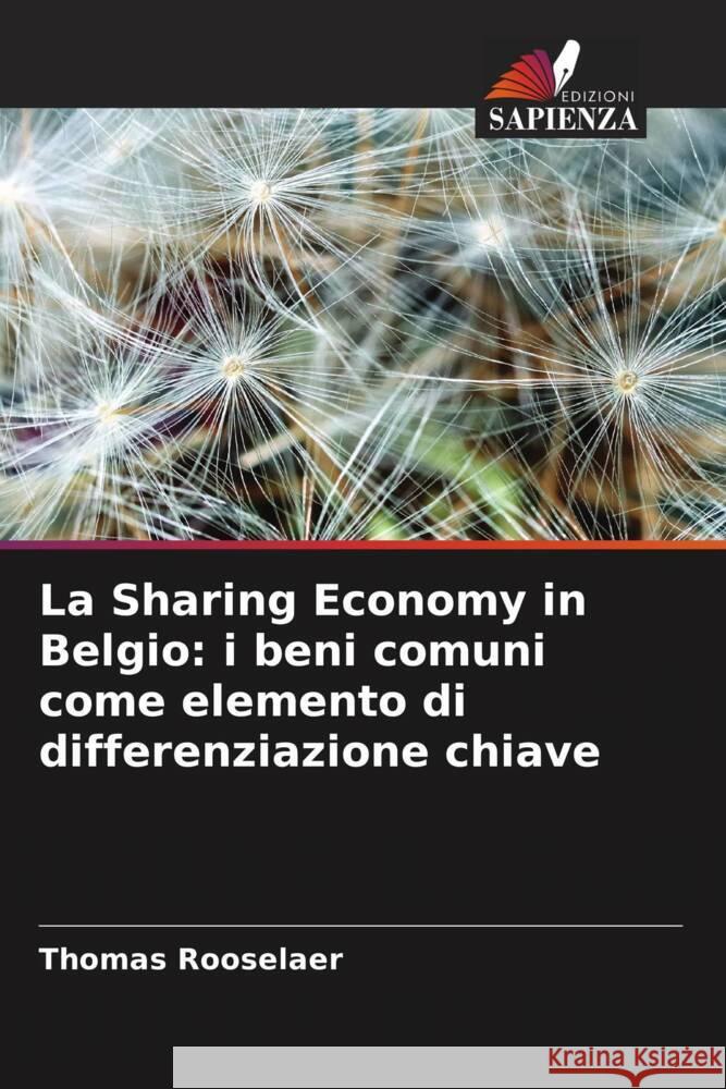La Sharing Economy in Belgio: i beni comuni come elemento di differenziazione chiave