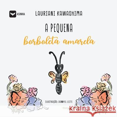 A pequena borboleta amarela