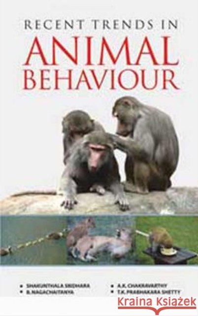 Recent Trends in Animal Behaviour