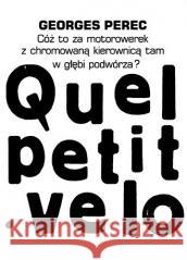 Cóż to za motorowerek z chromowaną kierownicą tam w głębi podwórza?