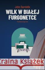 Wilk w białej furgonetce