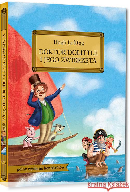 Doktor Dolittle i jego zwierzęta z oprac. okleina