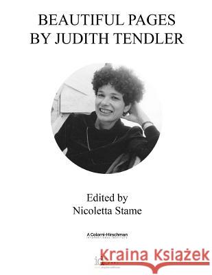 Beautiful Pages by Judith Tendler: Edited by Nicoletta Stame