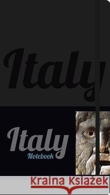 Italy Visual Notebook: Black