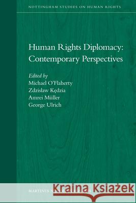 Human Rights Diplomacy: Contemporary Perspectives