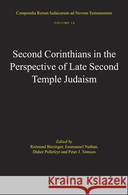 Second Corinthians in the Perspective of Late Second Temple Judaism