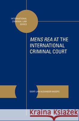 Mens Rea at the International Criminal Court