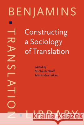 Constructing a Sociology of Translation