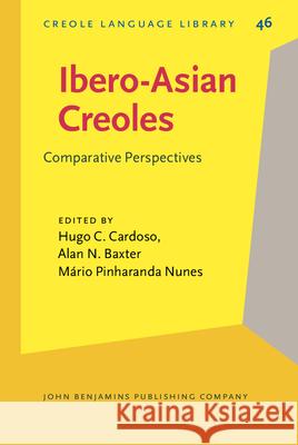 Ibero-Asian Creoles: Comparative Perspectives