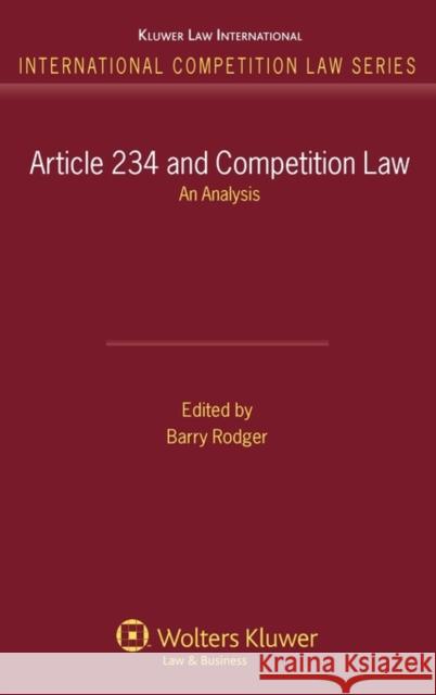 Article 234 and Competition Law: An Analysis